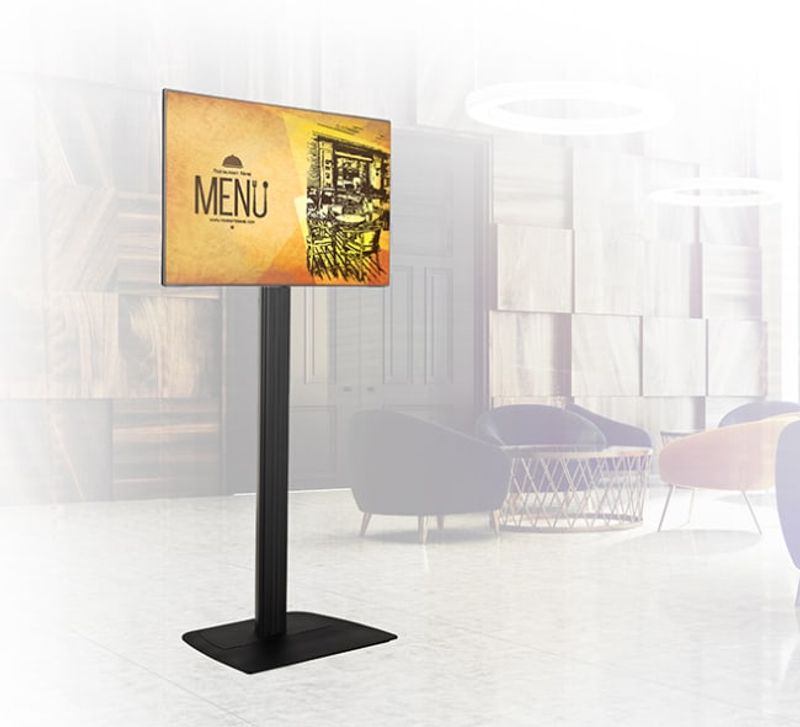 Universal Flat Screen Floor Stand (VESA 600 x 400)