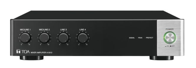 Hovedbilde TOA Mikseforsterker 1x60W 100V 2 Mikrofon 2 Linje DSP