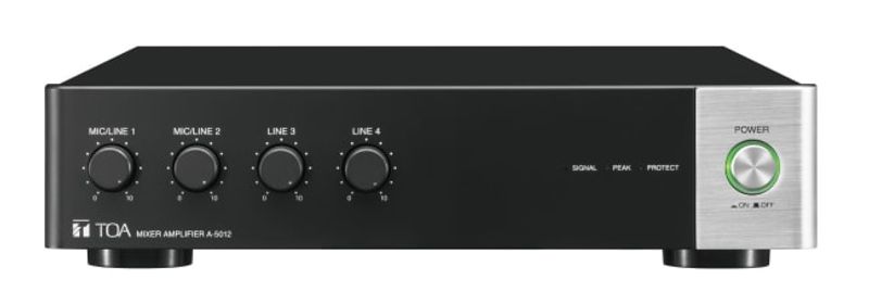 TOA Mikseforsterker 1x60W 100V 2 Mikrofon 2 Linje DSP