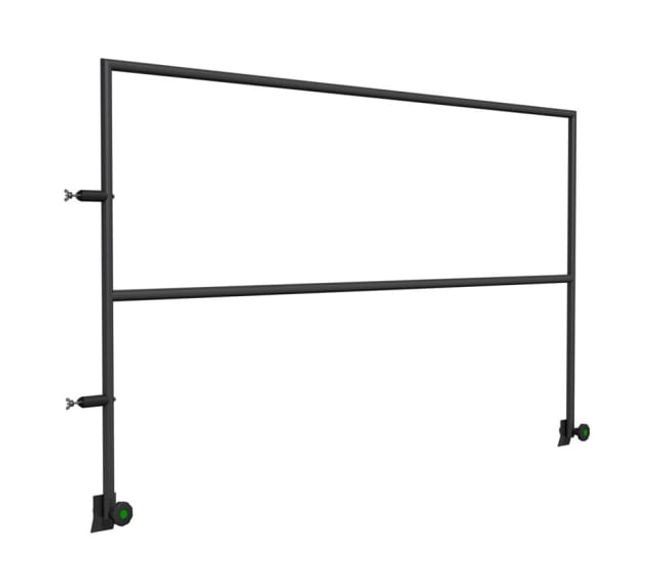 Hovedbilde Rekkverk STANDARD, 2m, Sort