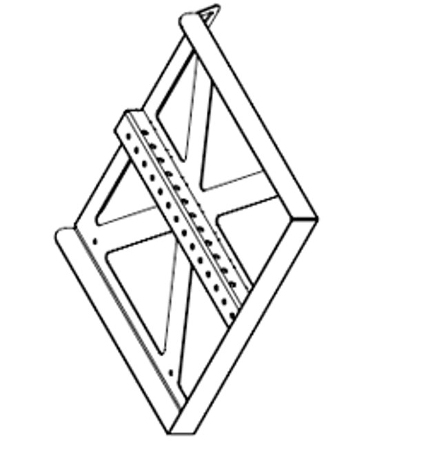 Hovedbilde LVH-900 Array Frame, White (For Indoor Use Only)