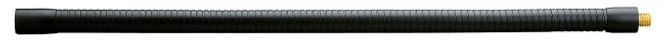 Hovedbilde Svanehals sort 40cm - D=15mm