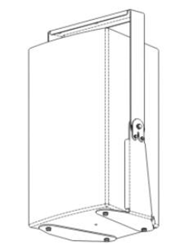 Vertikal U-brakett FOR V2-35 Sort