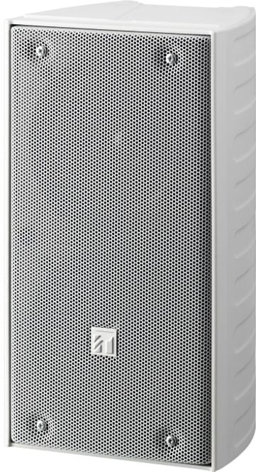 Hovedbilde Søyle høyttaler, 10cm cone x2, IP65, hvit, 20W