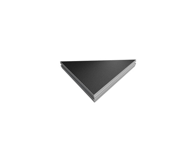Hovedbilde Sceneel. STANDARD trekant 1x1, HEX Plywood top