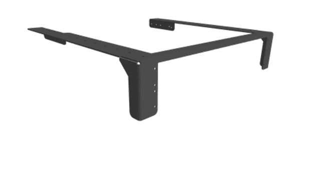 Hovedbilde Brakett/rackskinne f/vegg/tak 2U HD.Dynacord & LAamp support