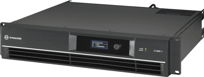 Hovedbilde Dynacord Forsterker DSP 2x650W 4ohm 2U Inst. 2xLavOhm eller 1x70