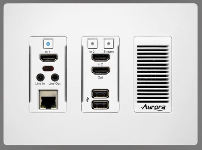 Hovedbilde Transceiver WallPlate,10G,2xHDMIin,HDMIout (ASIC,RJ45),Hvit