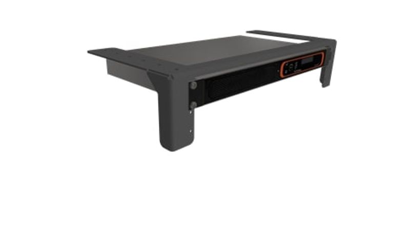 Brakett/rackskinne for vegg/tak 2U
