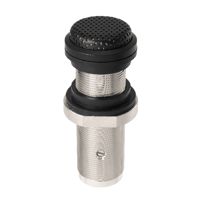 Omni Cond 3-Pin Flush-Mount Boundary Mic, Sort