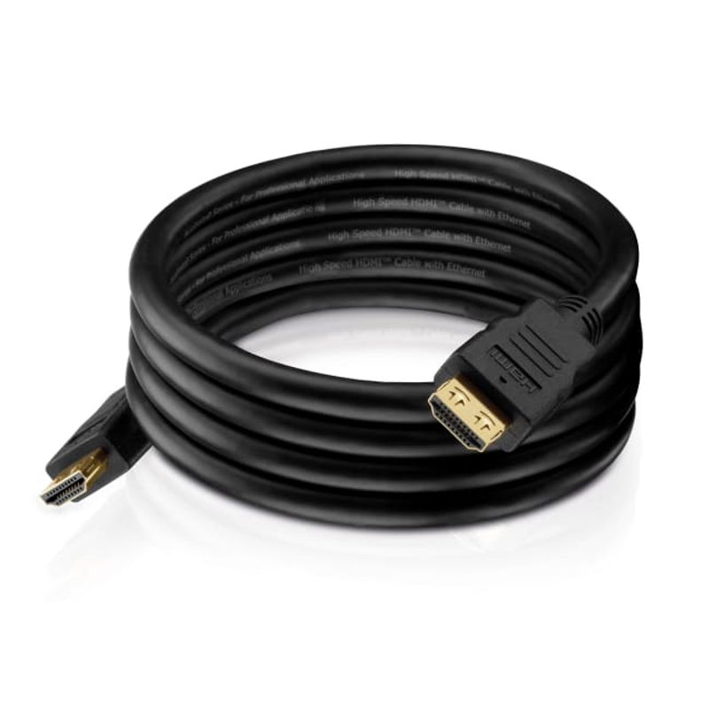 Kabel HDMI PureInstall 5m Sort