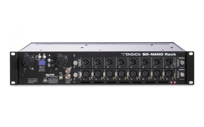 Hovedbilde DiGiCo SD-NANO Rack 192khz (unloaded) with HMA Optics