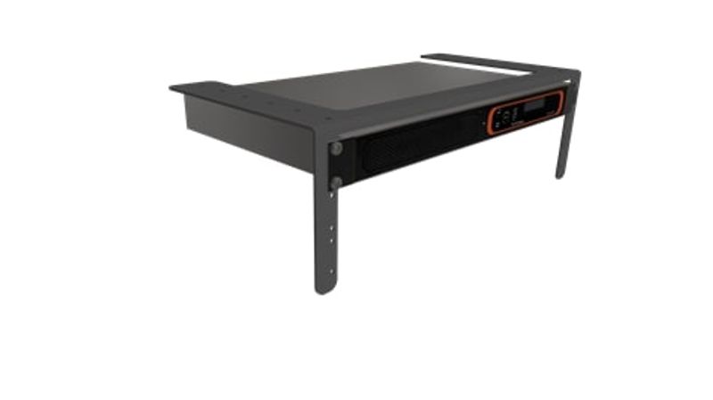 Brakett/rackskinne for vegg/tak 3U, max 10kg