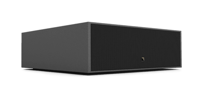 Ultra-compact subwoofer: 1x10