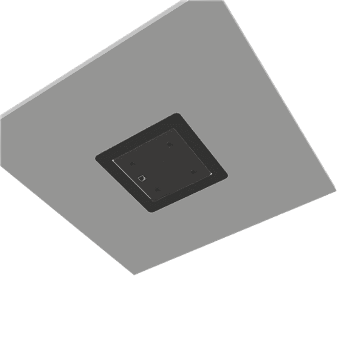 Hovedbilde Innfellingsbrakett for L-Acoustics 5XT, Sort, under 20mm