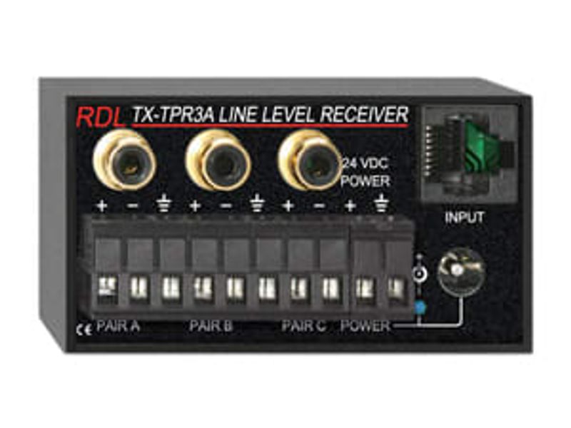 RDL mottager aktiv 3-par
