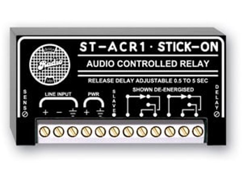 RDL Relé Audio-trigging Linjenivå 0,5-5s
