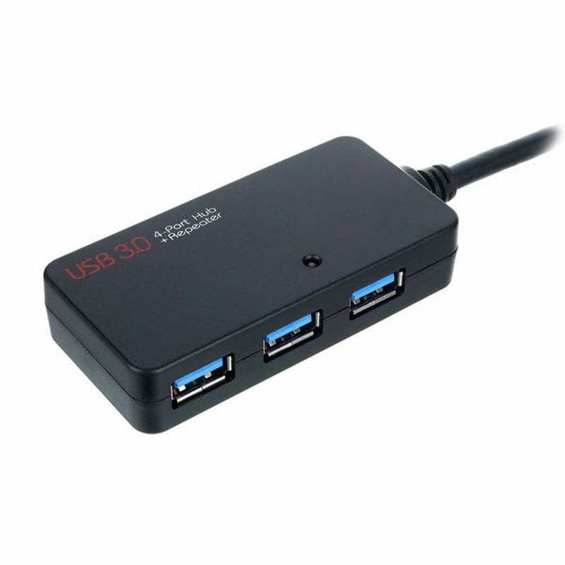 USB 3.1 (Gen 1) HUB, 4 porter, 5m kabel