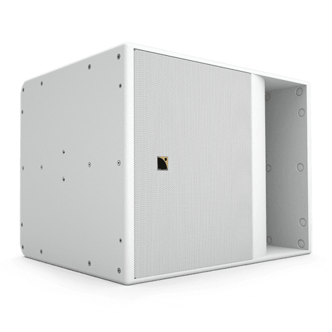 Hovedbilde High power compact subwoofer install: 1x21'', Hvit.