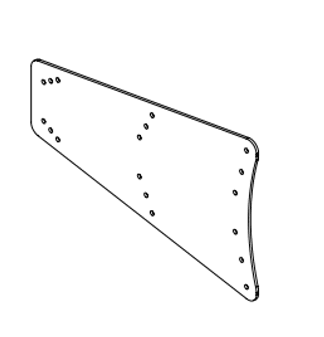 Hovedbilde LVH-900 Splay Plate Pair Type 1 ,White (0, 0,20