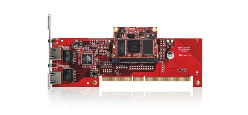 Tesira 64x64 Dante module f/SERVER or SERVER-IO chassis