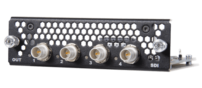 Hovedbilde Output conn card with 4x 12G-SDI (case incl)