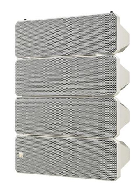 Hovedbilde TOA Høyttaler Passiv Kabinett x4 Linearray 750W 8ohm Hvit