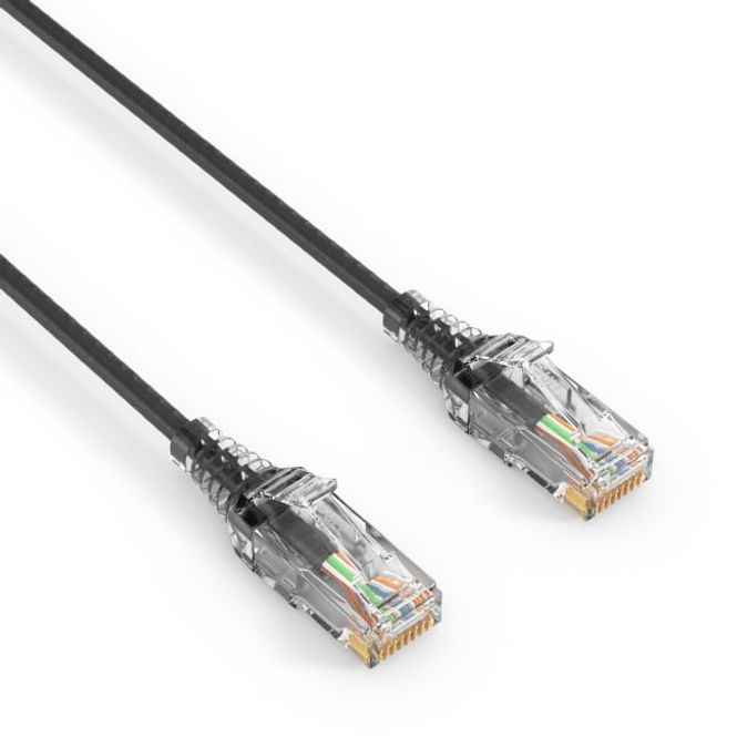 Hovedbilde PureLink CAT 6 Patchekabel SLIM - UTP - LSOH 0,25m Sort