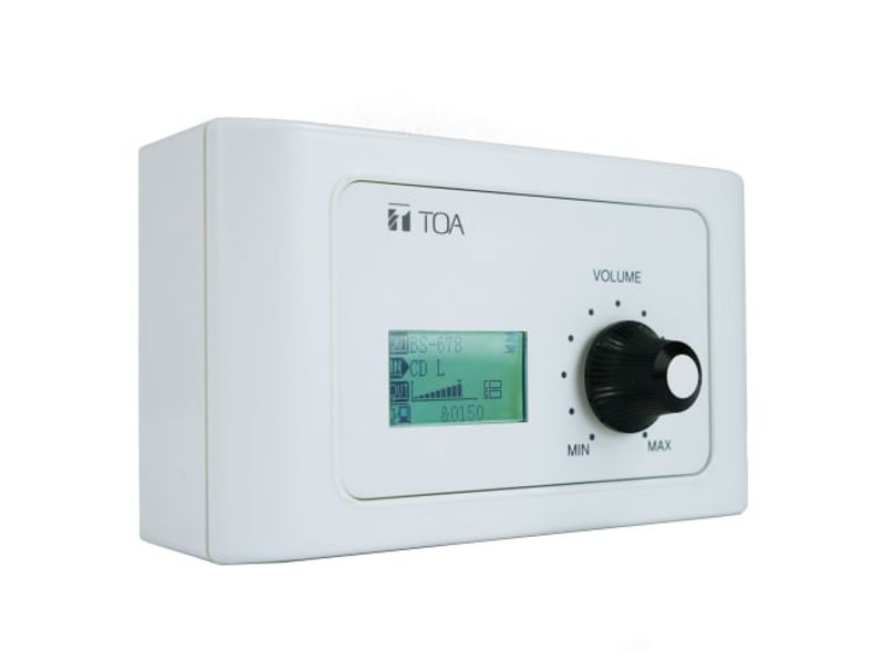 Remote Audio Control Panel with Audio Out