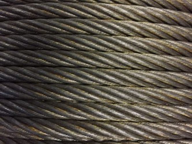 Hovedbilde Wire 7x19 iwrc 4,0mm galv