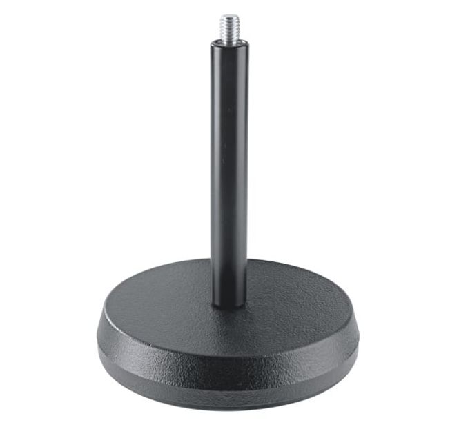 Hovedbilde Bordfot (tallerken), 1 Kg, m/fast stang, H=175mm