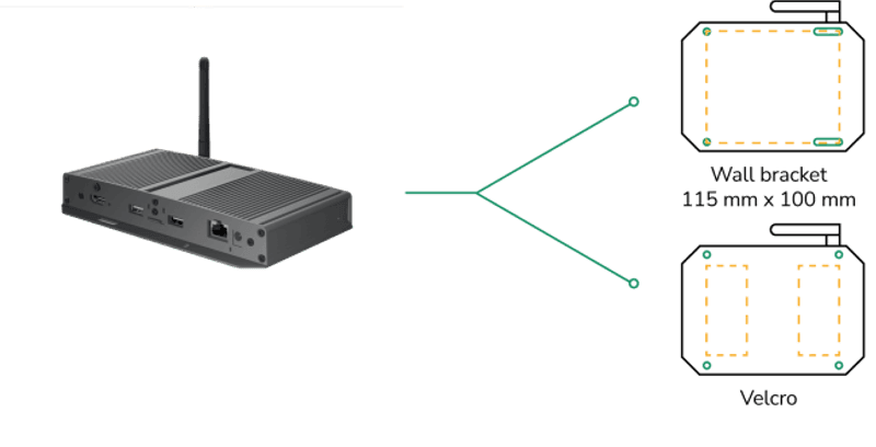 XMP-8552 høytytende kioskprosessor og 4K mediespiller