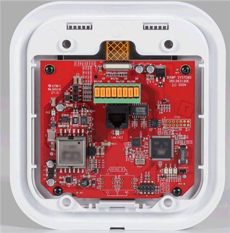 Biamp Kontrollenhet Ethernet/PoE Innfelt