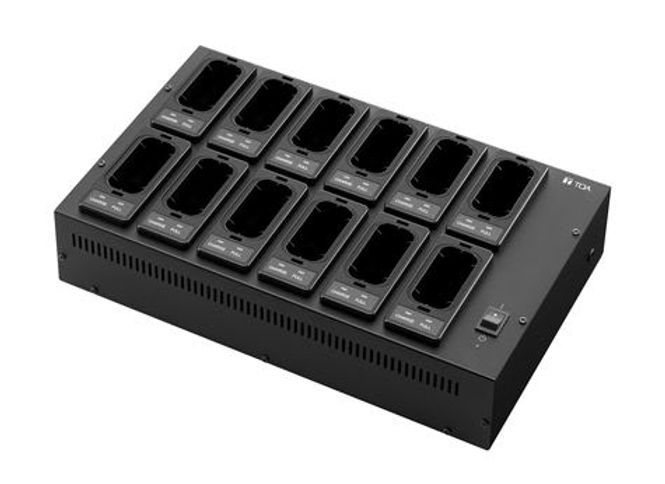 Hovedbilde TOA Batterilader for 12x Trådløse mikrofoner WM-5000