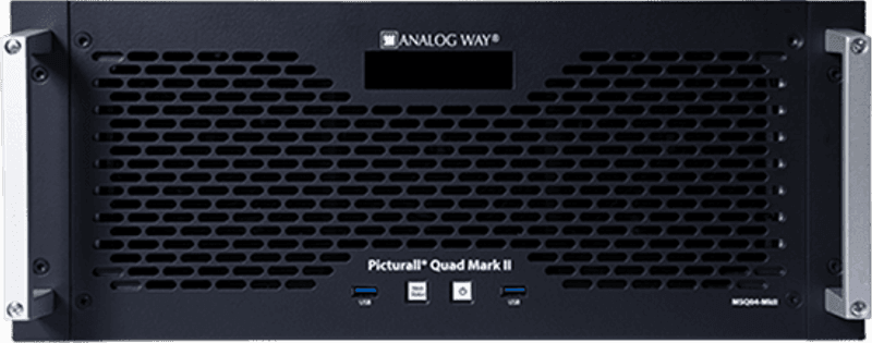 Pictural Quad MKII mediaserver 4RU