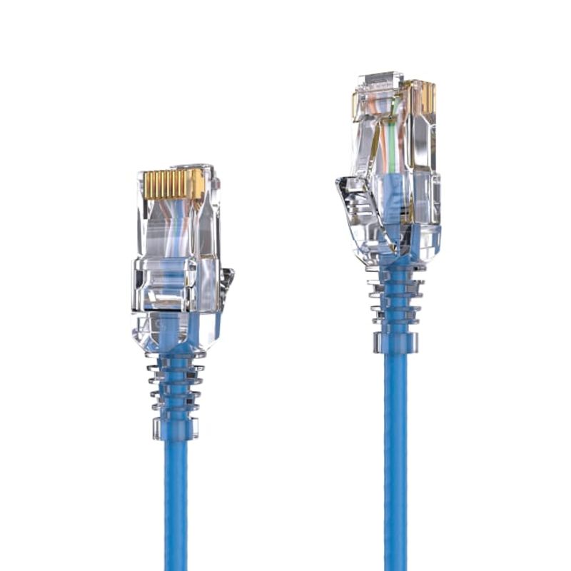 PureLink Kabel CAT 6 Patchekabel SLIM - UTP - LSOH 3m Blå