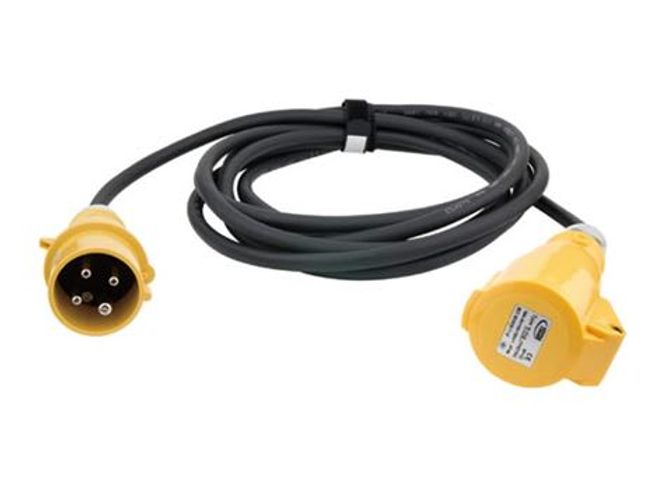 Hovedbilde Motorkabel LV, 16A110V-4P, M/F, 4x1,0mm2, 20meter