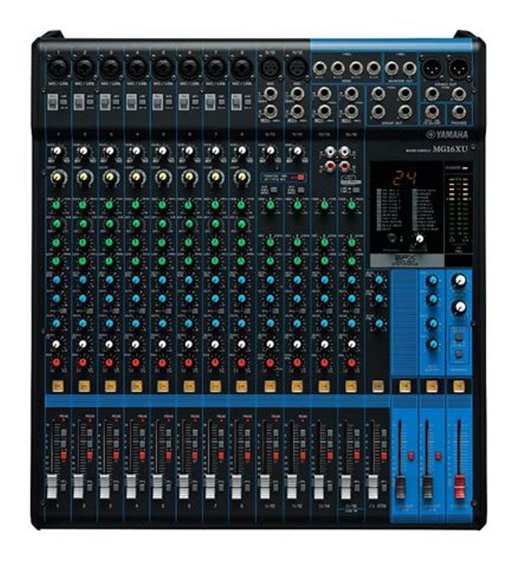 Yamaha Mikser Bord 10xMikrofon 4xStereo Linje Effekter USB