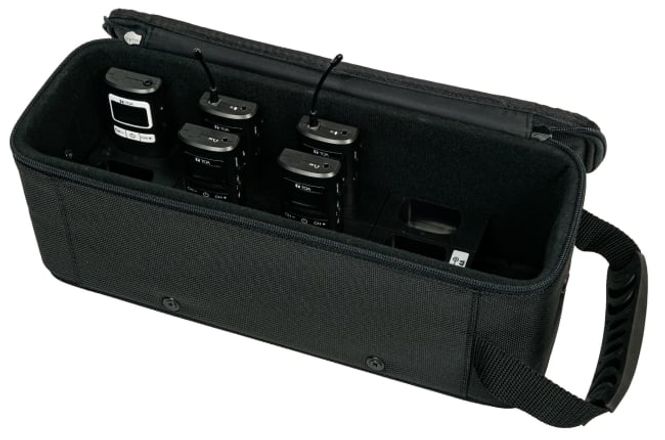 Hovedbilde Trådløst guide system-Batterilader i bag f/12x send/mottager