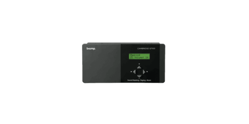 Cambridge Qt-100, 1-zone sound masking kontroll modul