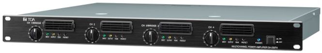 Hovedbilde TOA Forsterker 4 x250W 100V 1U Digital