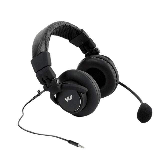 Hovedbilde Williams Sound Headset(hodetel+mikr) 2-klokke (tett)1m kab/1x3.5