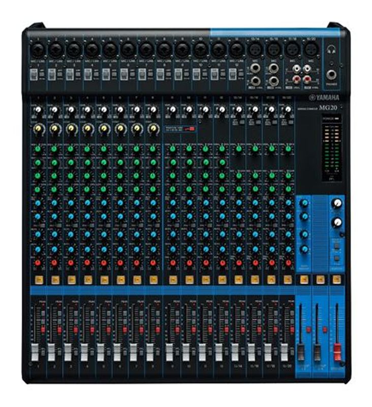 Yamaha Mikser Bord 12xMikrofon 4xStereo Linje