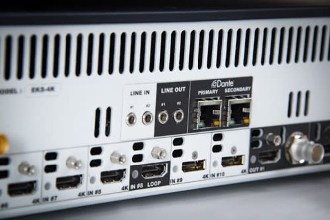Hovedbilde Analog & Dante audio 32x32 Midra