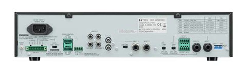 Digital Mikseforsterker 120W,5in,4mic,Jack/Phoenix,100V/8ohm