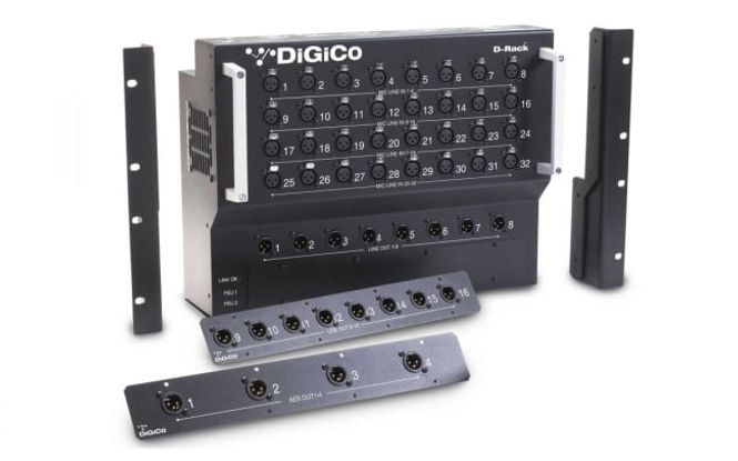 Hovedbilde DiGiCo D-Rack - single power supply, 7U inkl. Rack ears
