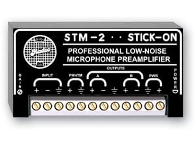 Hovedbilde RDL Forforsterker Mikrofon 65dB