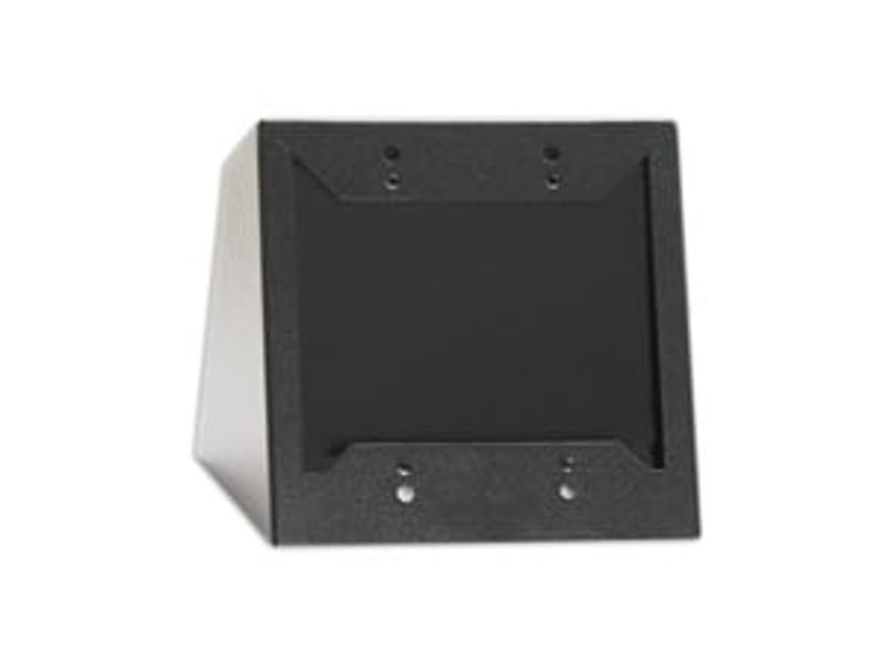 RDL Bordshassis Decora style 2-gang Sort