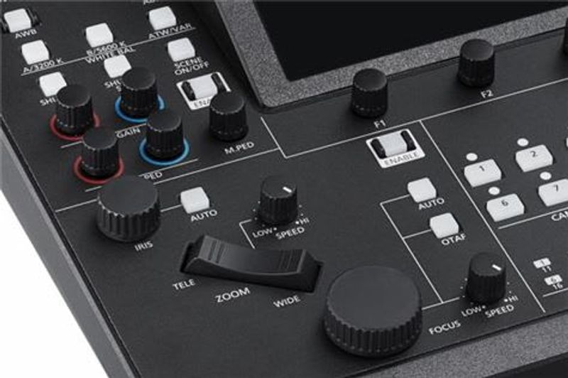 Panasonic IP multi-function camera control panel