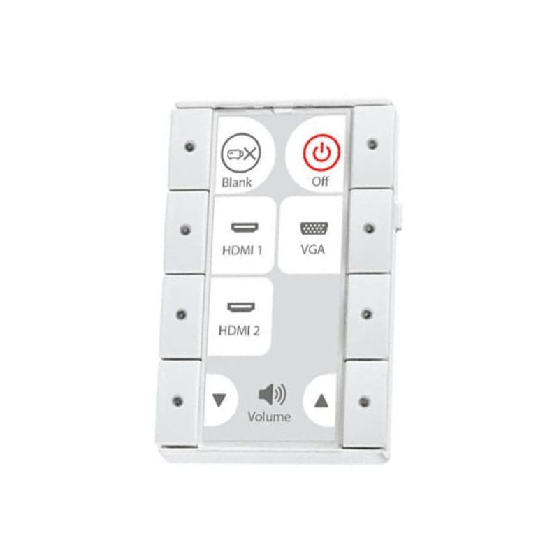 Echo Plus 8DKW - 8-button control pad w/ Ethernet, DK, white